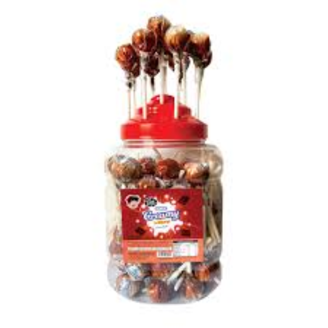 CREAMY YOGHURT CHOCOLATE LOLLIPOPS